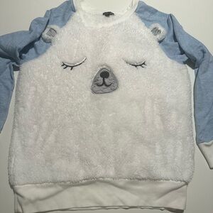 cozy zoe Bear Sweater Size Medium